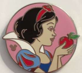 25549 - DLR Hidden Mickey Series 2019 Wave B: Princess Circles - Snow White - Disneyland Resort alternate image