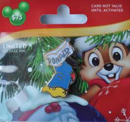 1745 - Gift Card GWP Promotion 2012 - Character Stockings - Donald Duck alternate image