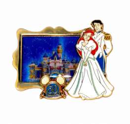 28052 - Happiest Homecoming On Earth Framed Castle Collection - Ariel and Prince Eric - Disneyland Resort alternate image