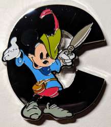 27282 - Pop Up Disney - Mickey Pin - Letter C - Disneyland Resort alternate image