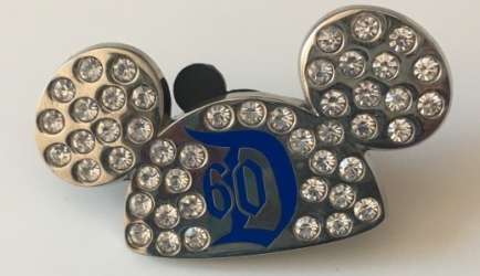 11408 - Disneyland Diamond Celebration Event - 60th Anniversary Jeweled Mickey Ears - Disneyland Resort alternate image