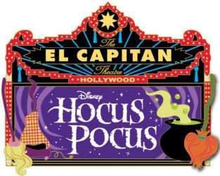 27829 - El Capitan Marquee Series - Hocus Pocus - Witch's Brooms and Cauldron (Surprise) - Disney Studio Store Hollywood / Soda Fountain alternate image