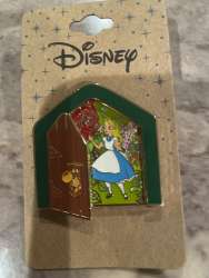 44004 - BoxLunch - Disney - Alice in Wonderland Door Scene - Disney Licensed alternate image