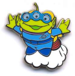 Little Green Man Flying
