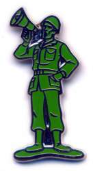 Green Army Man with Megaphone