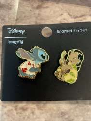 44047 - BoxLunch - Lilo & Stitch - Lilo & Stitch Luau - Loungefly alternate image