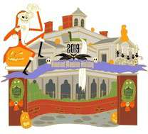 27632 - Haunted Mansion Holiday - Jack Skellington at the Haunted Mansion Holiday - Disneyland Resort alternate image