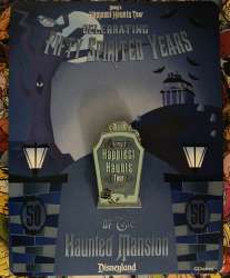 27825 - Disney's Happiest Haunts Tour - 2019 - Gravestone with Black Rose alternate image