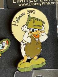 44168 - Halloween 2003 - Frankenstein Donald Duck - Disney Auctions - Disney Auctions alternate image