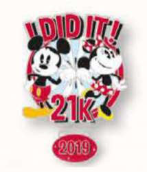 I Did It! - 21K Mickey & Minnie
