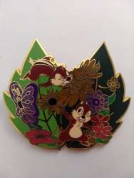 37001 - Chip & Dale Sneezing Among Flowers - Disney Store US alternate image