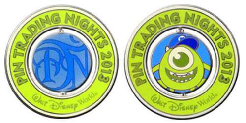 Pin Trading Night 2013 - Mike Wazowski Spinner - WDW