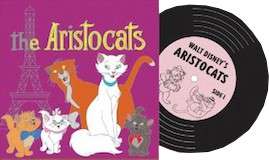 28457 - Vintage Vinyl Series - The Aristocats Record alternate image