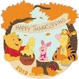 Thanksgiving - Winnie the Pooh, Piglet and Tigger - MLT