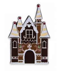 28469 - Christmas 2019 - Holiday Treats Pin Set - Gingerbread Castle ONLY alternate image