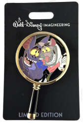 Great Mouse Detective 35th Anniversary - Magnifying Glass Series - Ratigan &amp; Fidget - WDI