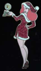 Jessica Rabbit Christmas Candle