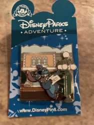 44710 - Disney Parks Adventure Collection - Main Street U.S.A. Connected Series - Stitch Mailing A Letter - Disney Store US alternate image