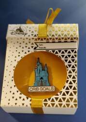28949 - Holiday Gift Pins - Cinderella Castle - Crib Goals - Disney Store US alternate image