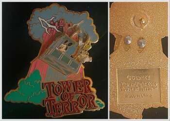 448 - Twilight Zone Tower of Terror - Mickey and Goofy Slider - 2001 - Walt Disney World alternate image
