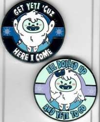 28380 - Expedition Everest - Cutie Yeti - 2 Pin Set - Walt Disney World alternate image