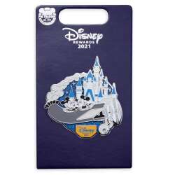44932 - Disney Visa Card Rewards - Mickey and Minnie Mouse Pin – Plane Crazy – Disney Visa Cardmember Exclusive 2021 alternate image