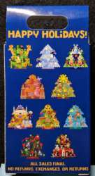 28433 - It's A Small World Holiday Mystery Pin Collection 2019 - Unopened Box - Disneyland Resort alternate image