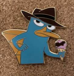 (PTD) Pin Trader&#039;s Delight Series - Perry the Platypus - DSSH