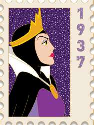 45043 - Commemorative Stamps Series 3 - Evil Queen - Disney Employee Center alternate image
