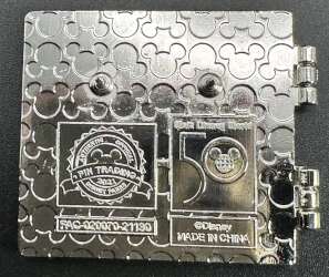 'Walt Disney World 50th Anniversary Vault Collection - Mickey Mouse Photo Album Pin - WDW'