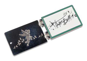 45102 - Walt Disney World 50th Anniversary Vault Collection - Tinker Bell Autograph Book Hinged Pin alternate image