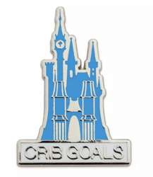 28949 - Holiday Gift Pins - Cinderella Castle - Crib Goals - Disney Store US alternate image