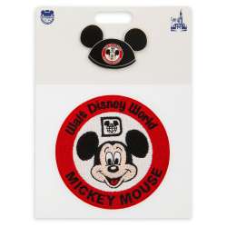 Walt Disney World 50th Anniversary Vault Collection - The Mickey Mouse Club Pin and Patch Set - WDW
