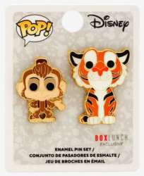 Funko Pop! - Disney - Aladdin 2-pin set Abu and Rajah - LFLY