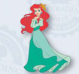 28916 - Lanyard Princesses - Ariel - Disneyland Resort Paris alternate image
