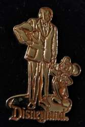 1998 Attraction Series - Partners Statue - Brown Outline - DLR