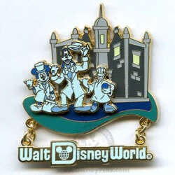 Haunted Mansion Mickey Goofy Donald Hitchhiking Ghosts