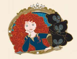 28750 - DEC - Princesses & Friends - Merida & Brothers - Disney Employee Center alternate image