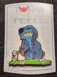 Today I Feel - Today I Feel Exasperated - Stitch with Ducklings - DLP
