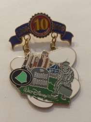 45533 - Disney Pin Trading 10th Anniversary: Decade of Magical Trades - Haunted mansion Tribute collection - Walt Disney World alternate image