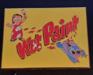 45569 - Cast Exclusive - Wet Paint Lilo and Stitch Cast Exclusive - Theme Park Cast Member Exclusive alternate image