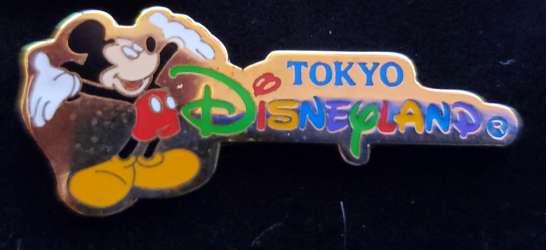 Tokyo Disneyland Logo with Mickey Mouse