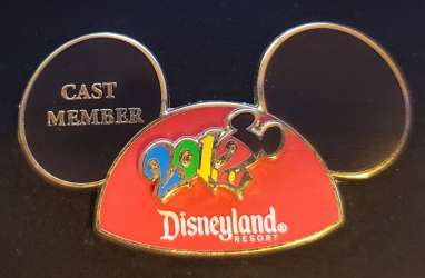 Cast Member2012 Red Mickey Ear Hat