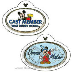 Click to view the Cast Member Exclusive Dream Maker Create a Pin Name Tag details