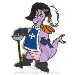 4576 - Figment Tiered Collection - Figment Three Musketeer - Walt Disney World alternate image