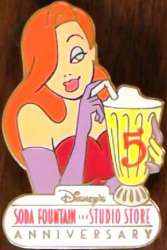 5th Anniversary Pin Trading Event - Jessica Rabbit 5th Anniversary Milkshake - DSSH