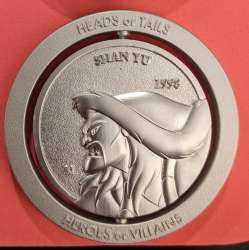 Heroes vs Villains Pin Event - Heads or Tails Mystery Set - Mulan - Mulan and Shan Yu - WDW