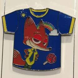 29021 - SDR - Zootopia T-Shirt Series - Nick Wilde - Shanghai Disney Resort alternate image