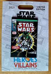 46763 - Heroes vs Villains Pin Event - Comic Book Cover Series - Star Wars - Walt Disney World alternate image