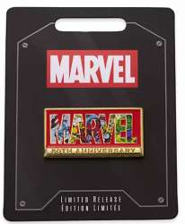 Marvel 80th Anniversary Logo Pin